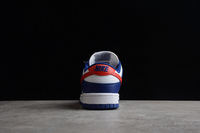 nike dunk low＂white and university red dd1503-119